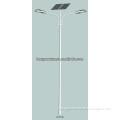 HY 9m solar light pole(poste de luz solar,Sonnenlichtmast) HDG with Coating with two bracket with CE for led street light